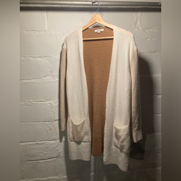 Madewell Kent Colorblock Cardigan size small - Picture 2 of 7